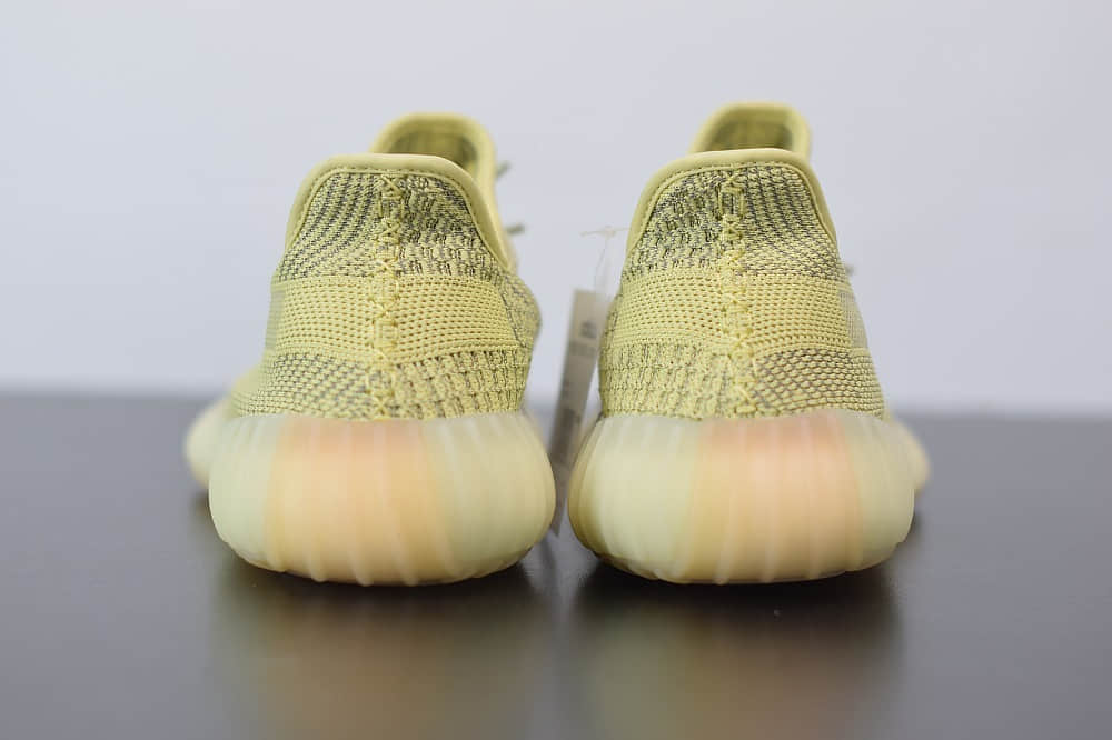 阿迪达斯ADIDAS YEZZY 350 V2丁黄满天星欧洲限定纯原版本 货号：FV3255