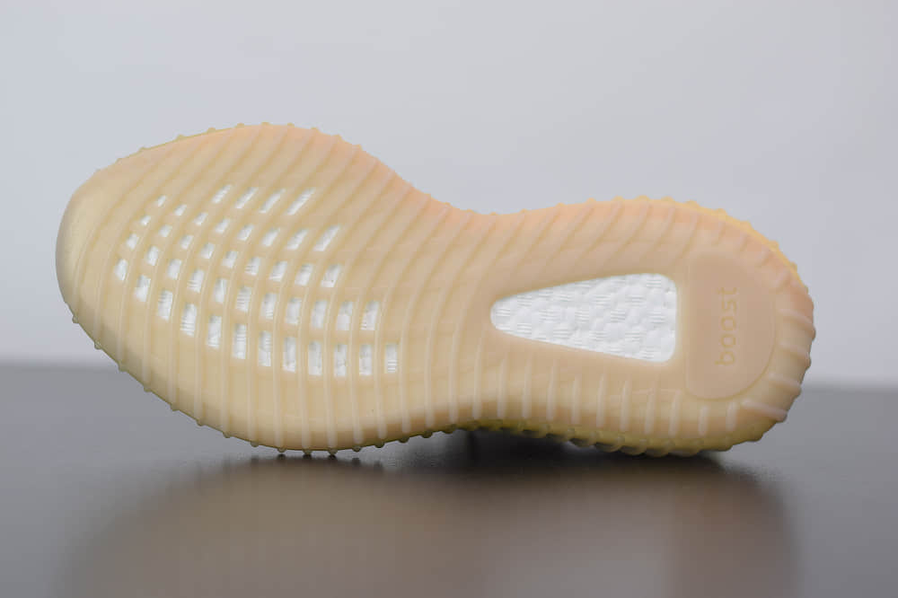 阿迪达斯ADIDAS YEZZY 350 V2亚麻色亚洲限定纯原版本 货号：FX9028