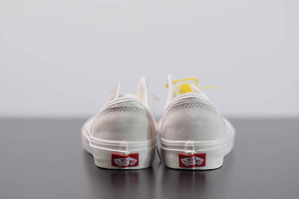 万斯Vans Style 36 Decon SF 权志龙低帮白红杀人鲸半月包头硫化帆布鞋纯原版本 货号：VN0A3DZ3OXS