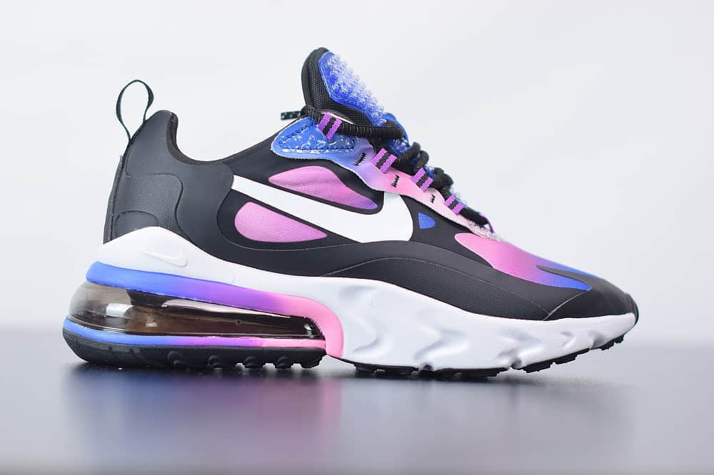 耐克Nike Air Max 270 React奇幻火烈鸟气垫运动鞋纯原版本 货号：BV3387-400