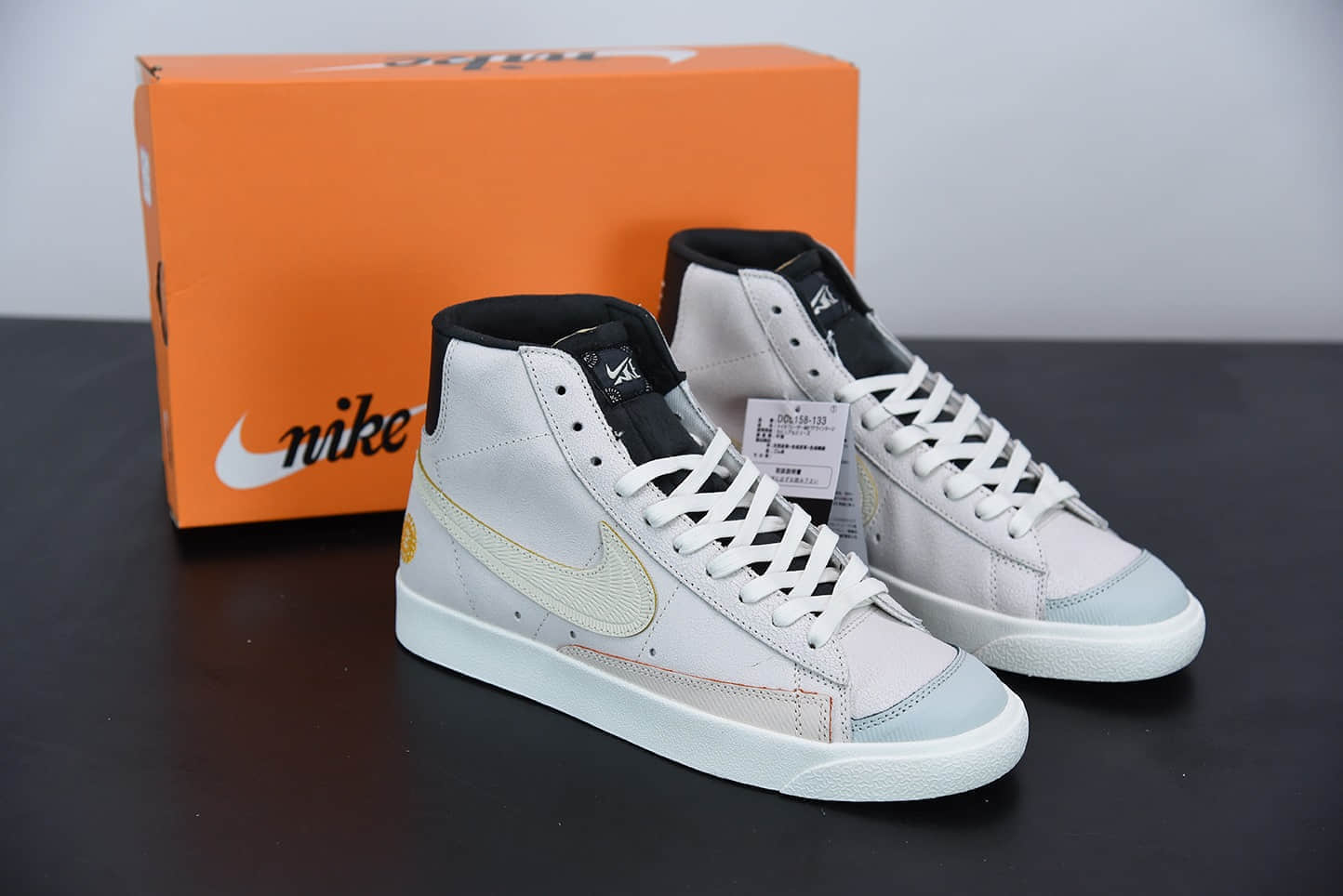 耐克Nike Blazer Mid Day of the Dead 开拓者墨西哥亡灵节配色中帮休闲板鞋纯原版本 货号：DC5185-133