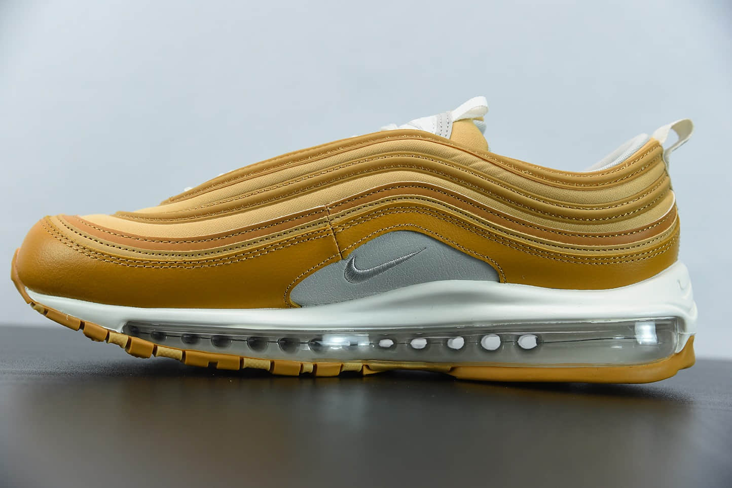 耐克Nike Air Max 97客制配色子弹全掌气垫复古运动鞋纯原版本 货号：CT1904-700