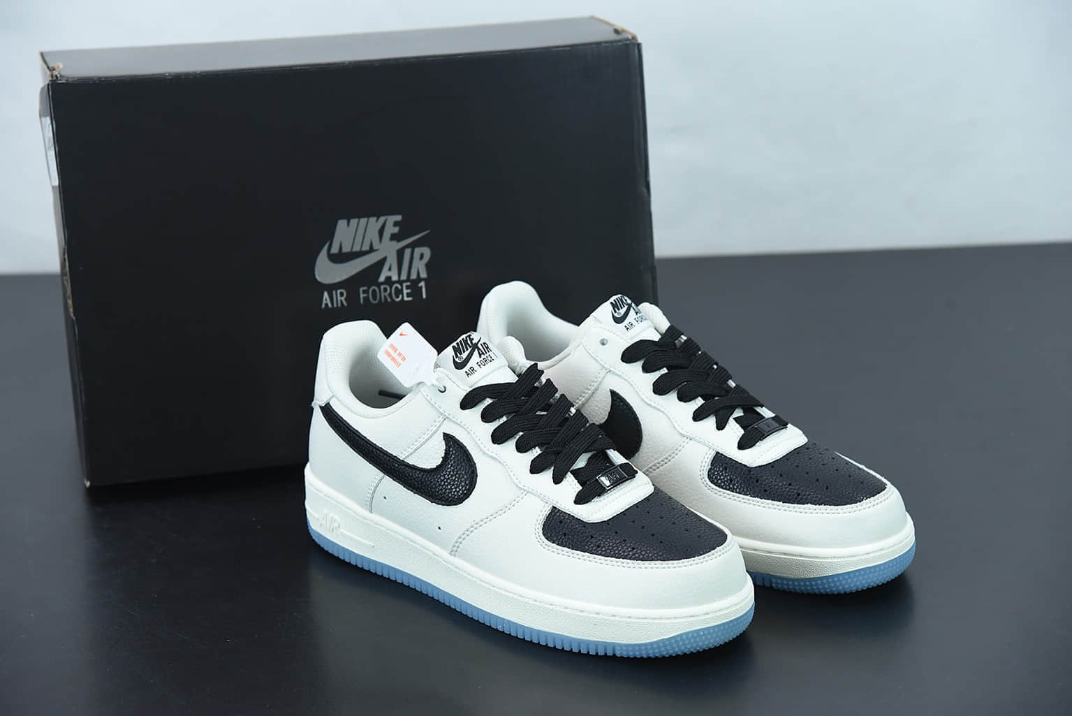 耐克 Nike Air Force 1'07 Low 空军一号“黑鸽子联名”低帮休闲板鞋纯原版本 货号：CU6603-113