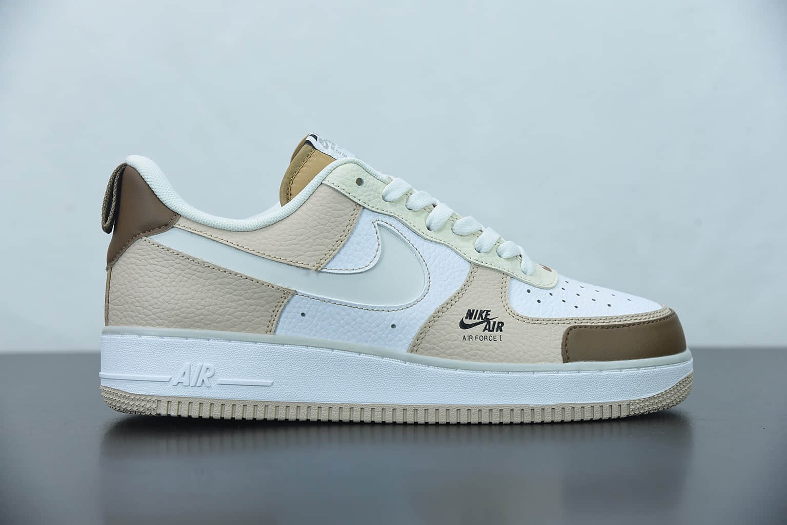 耐克 Nike Air Force 1 Premium 咖啡豆配色 空军一号低帮休闲板鞋纯原版本 货号：CV3039-101