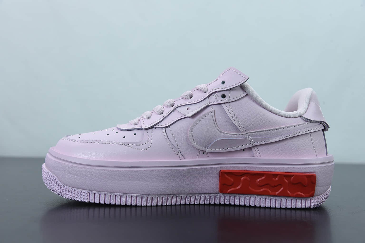 耐克 Nike Air Force 1 Fontanka 全新时尚风Fontanka联名粉色空军一号低帮休闲板鞋纯原版本 货号：DA7024-600