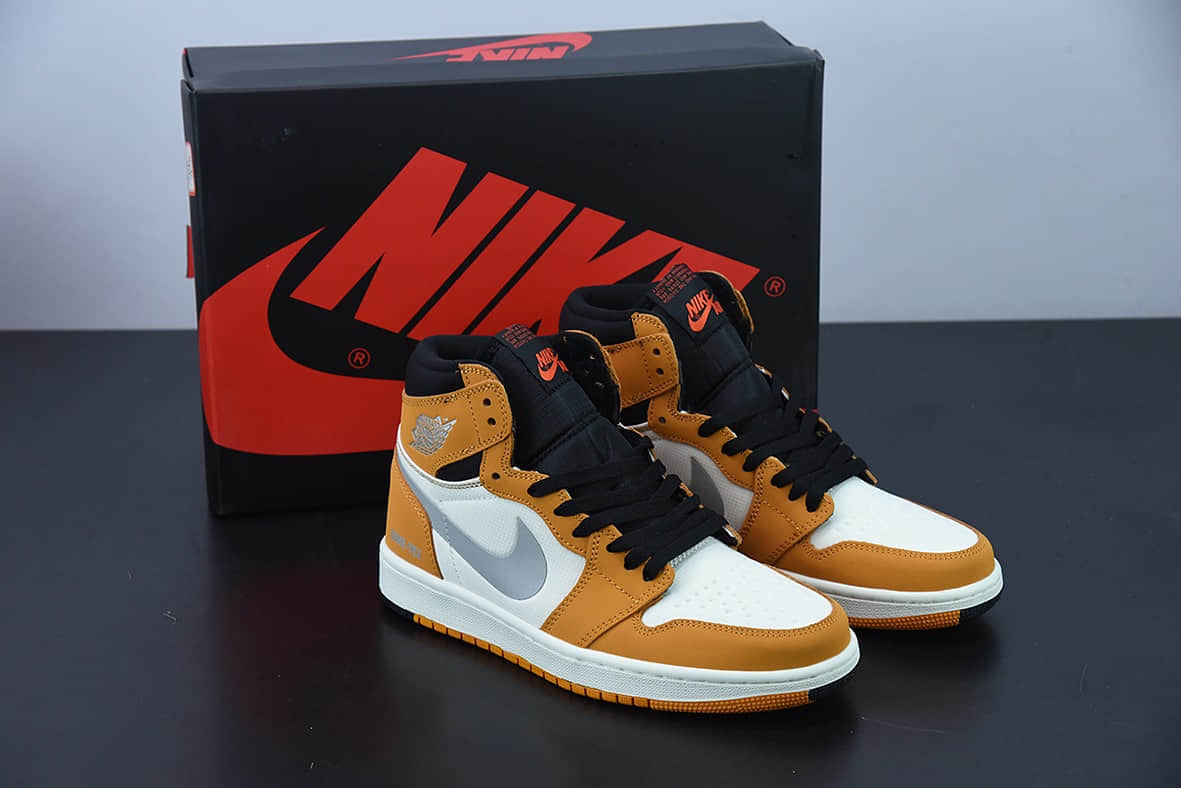 乔丹 Air Jordan 1 High Element Gore-TexLight CurryAJ1代黑麦黄白防水3M反光经典复古经典高帮百搭文化篮球鞋纯原版本 货号：DB2889-700