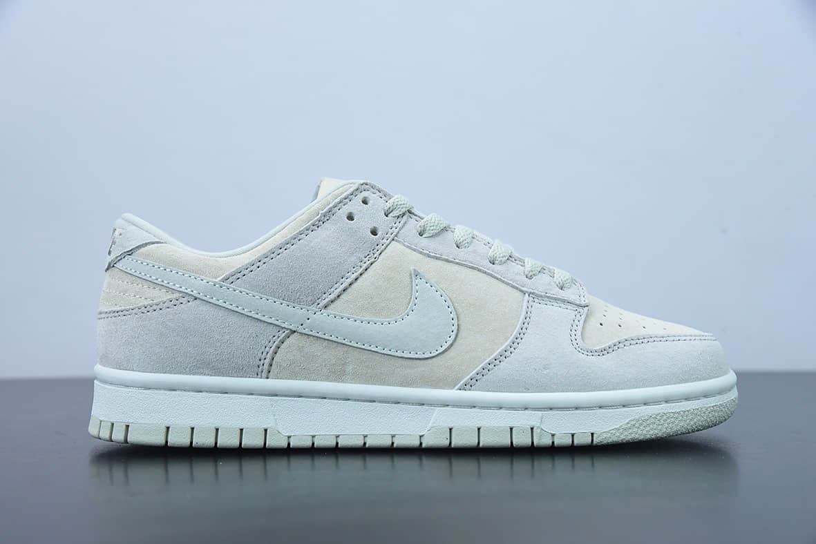 耐克 Nike Dunk Low PRM “Vast Grey” 复古奶灰色低帮运动休闲板鞋纯原版本 货号：DD8338-001