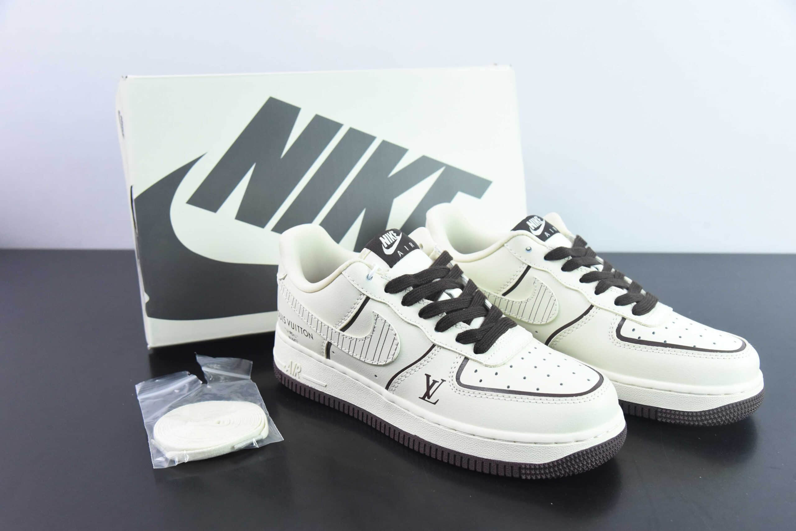 耐克Nike Air Force 1‘07 Low LV联名柔米深棕空军一号低帮休闲板鞋纯原版本 货号：CT3228-300