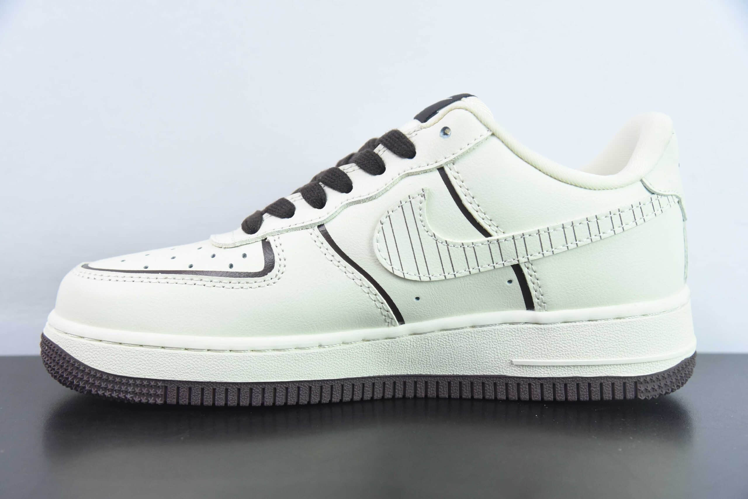 耐克Nike Air Force 1‘07 Low LV联名柔米深棕空军一号低帮休闲板鞋纯原版本 货号：CT3228-300