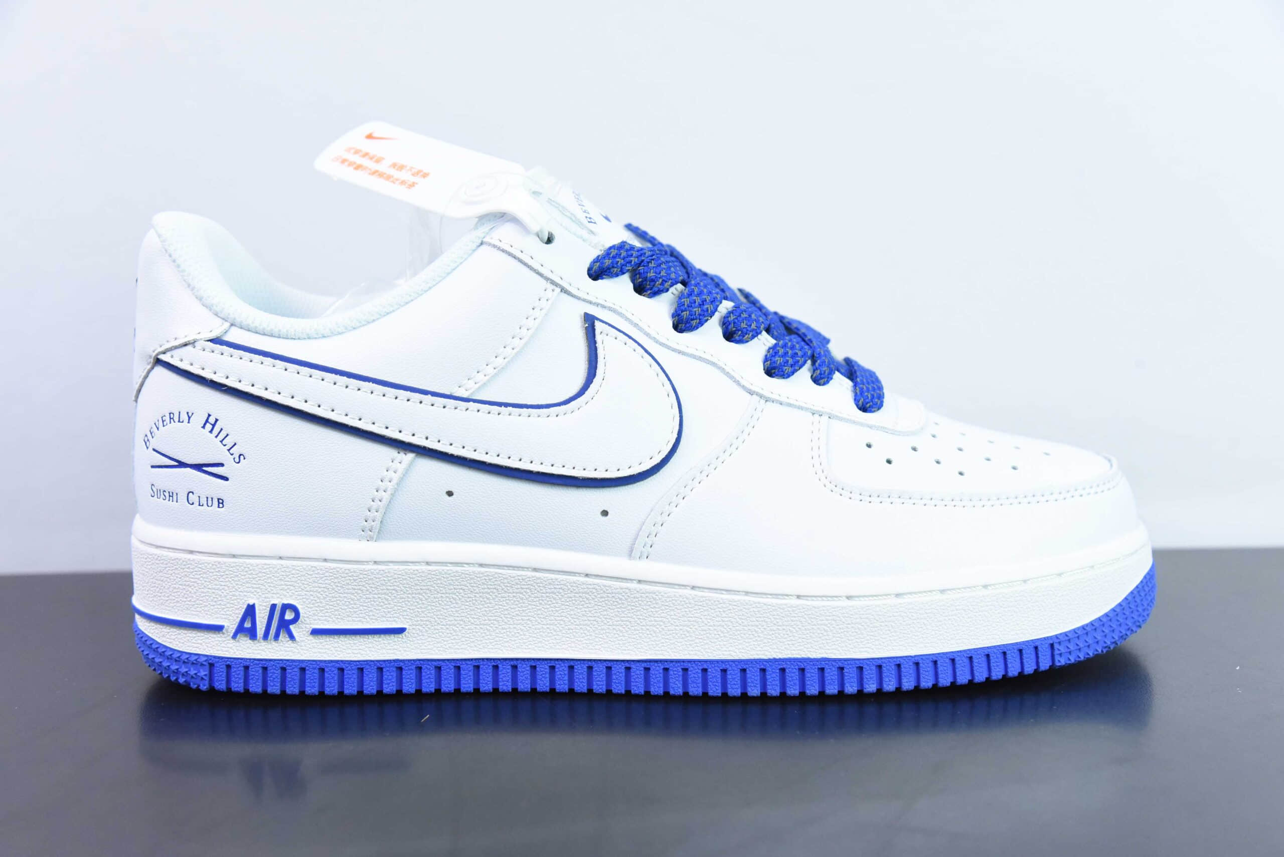 耐克Nike Air Force 1 Low ”Sushi Club“ 白蓝经典空军一号低帮休闲板鞋纯原版本 货号：NS0517-006