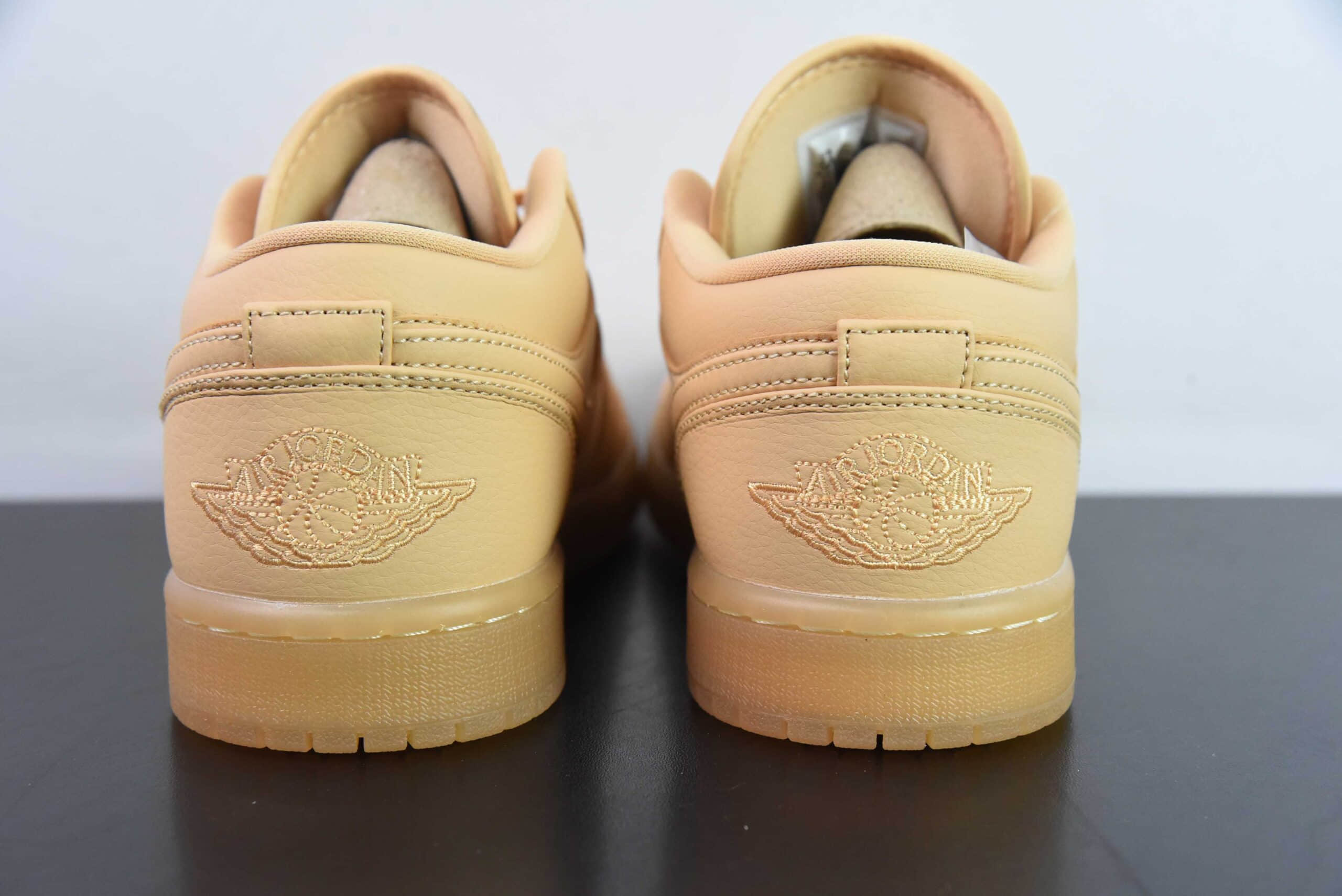 乔丹Air Jordan 1 Low AJ1生胶暖黄色低帮文化篮球鞋纯原版本 货号：FZ3972-294