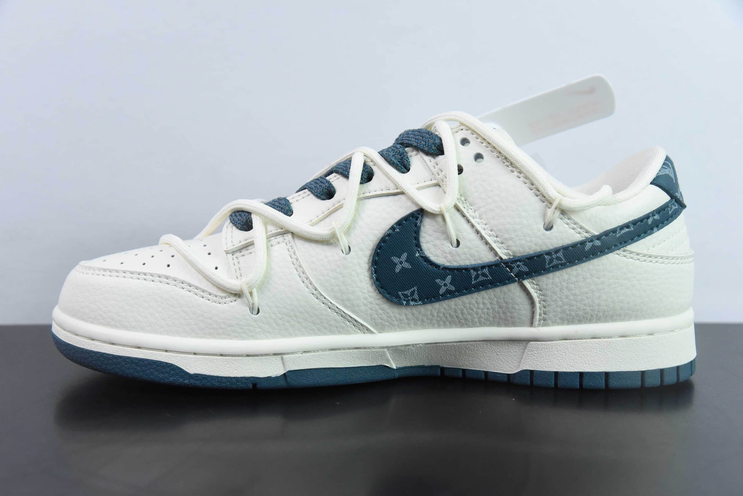 耐克Nike SB Dunk Low“LV联名经典米蓝” 周年高端定制SB低帮休闲板鞋纯原版本 货号：SJ2068-251