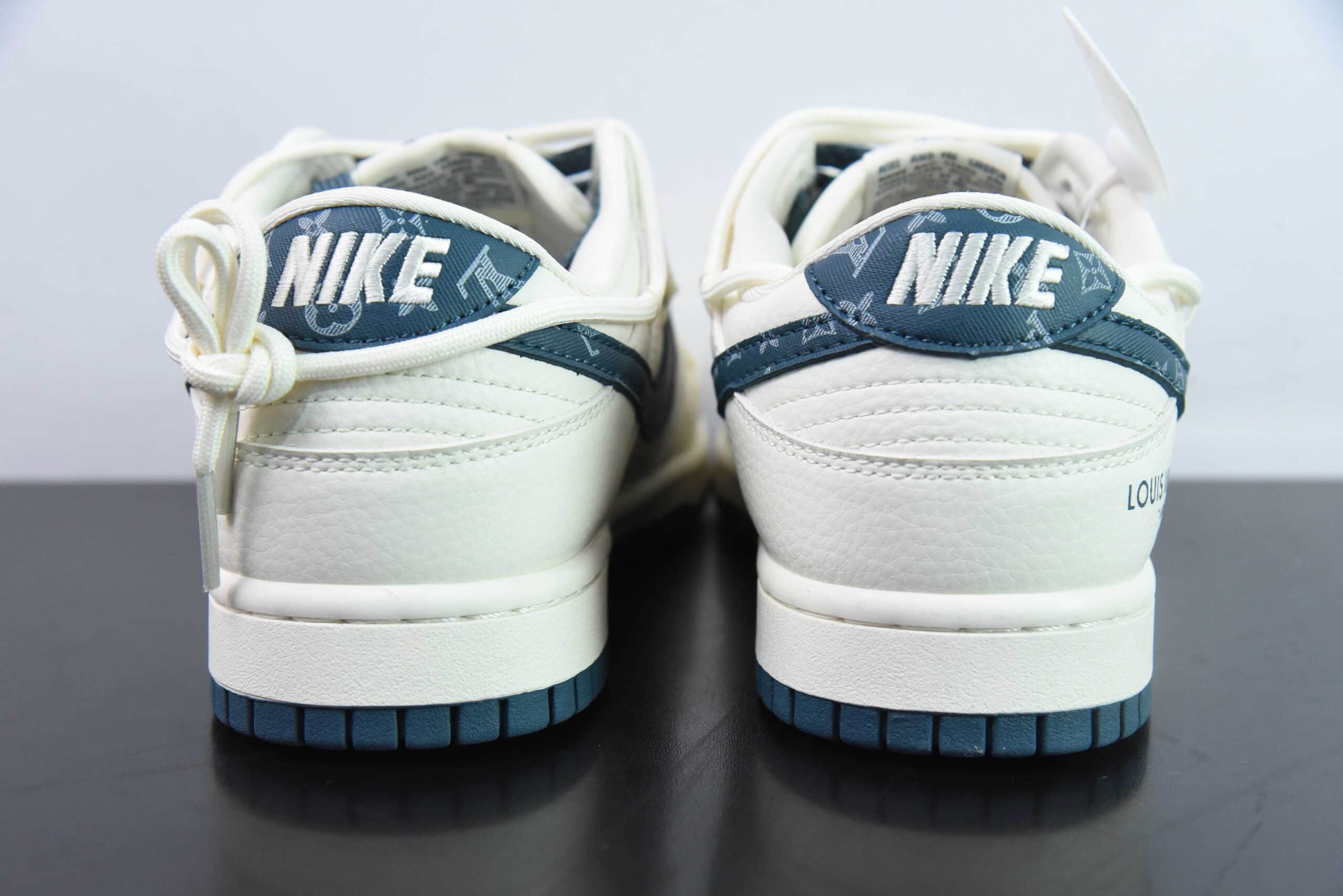 耐克Nike SB Dunk Low“LV联名经典米蓝” 周年高端定制SB低帮休闲板鞋纯原版本 货号：SJ2068-251