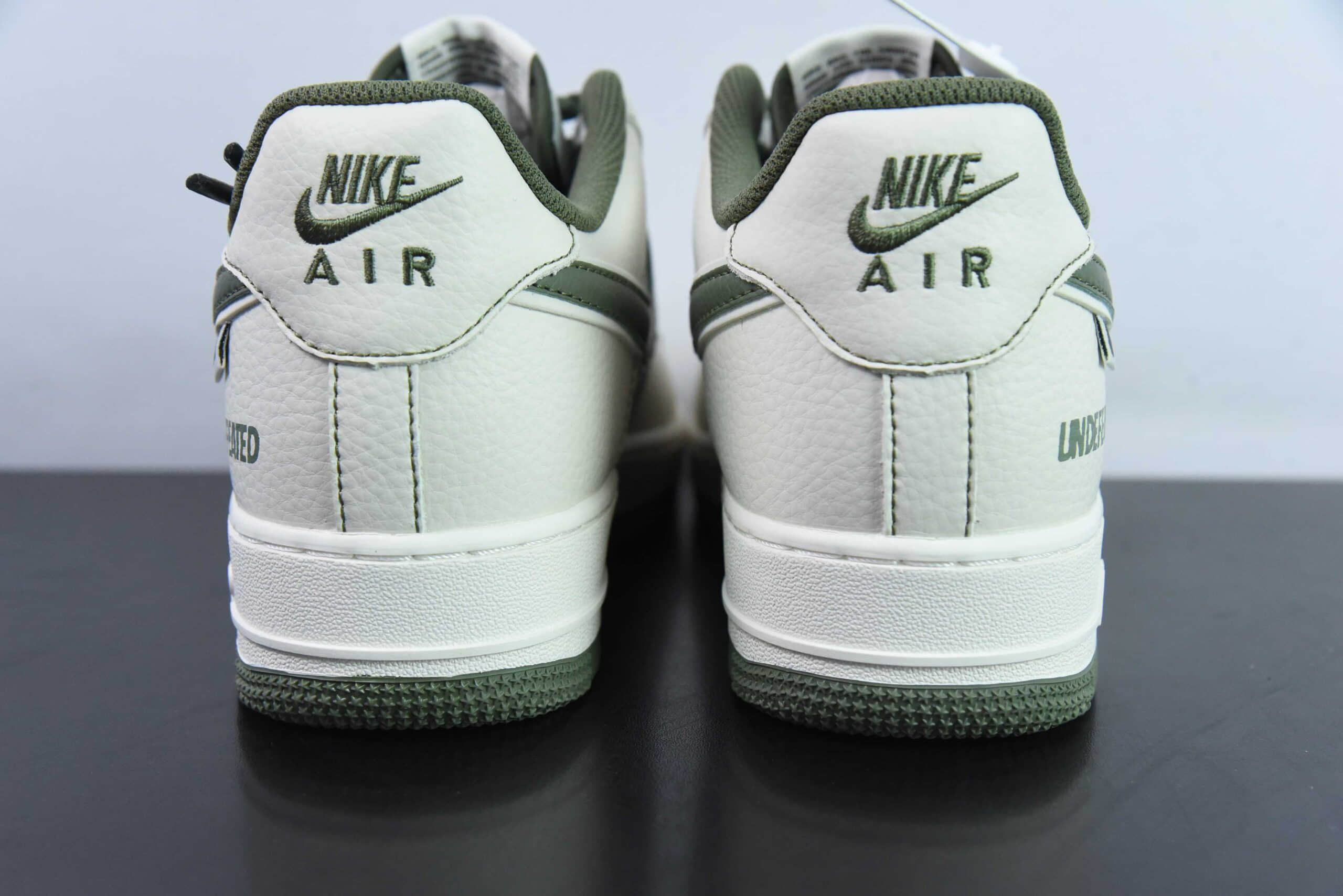 耐克Nike Undefeated x Nk Air Force 1'07 Low 军绿麻绳空军一号低帮休闲板鞋纯原版本 货号：UT2023-202