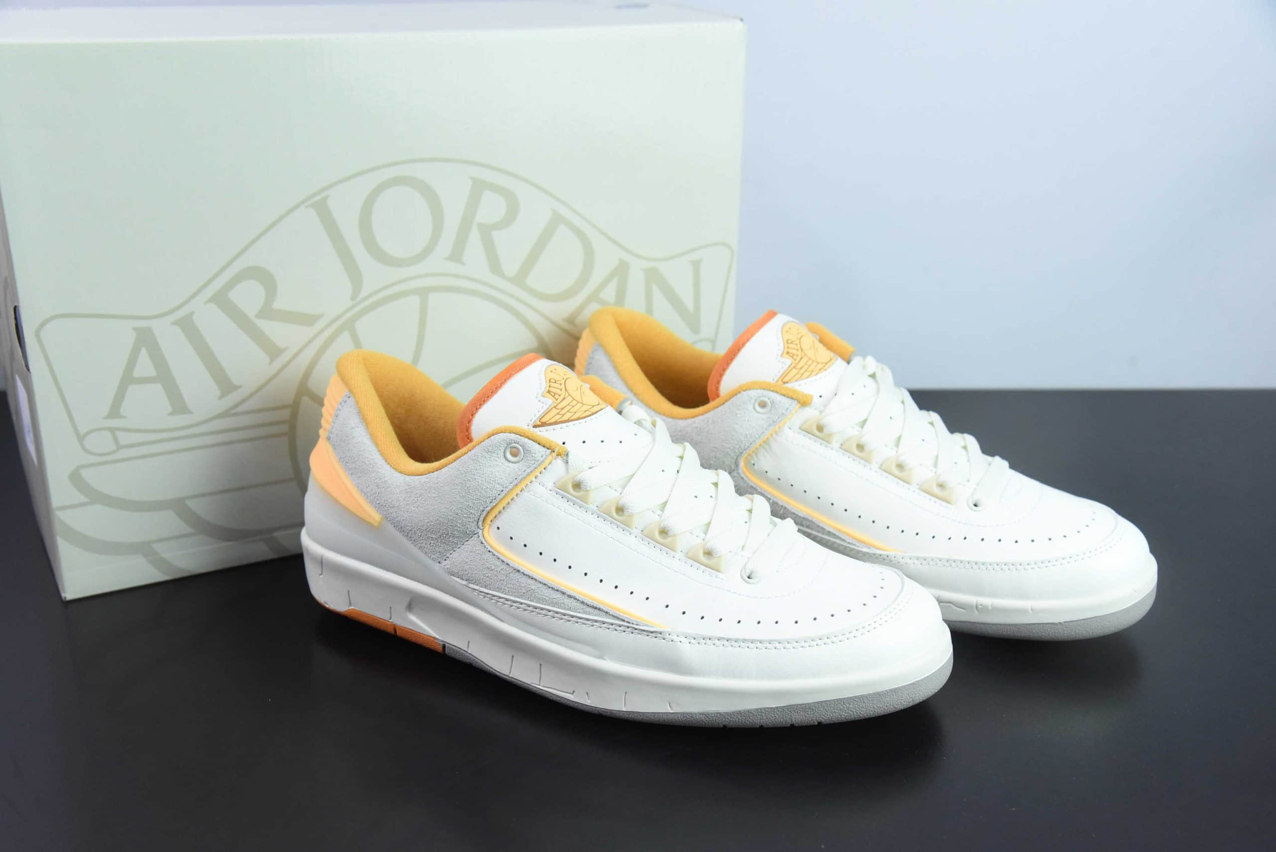 乔丹Air Jordan 2 Low Craft Melon Tint AJ2甜瓜复古文化篮球鞋纯原版本 货号：DV9956-118 