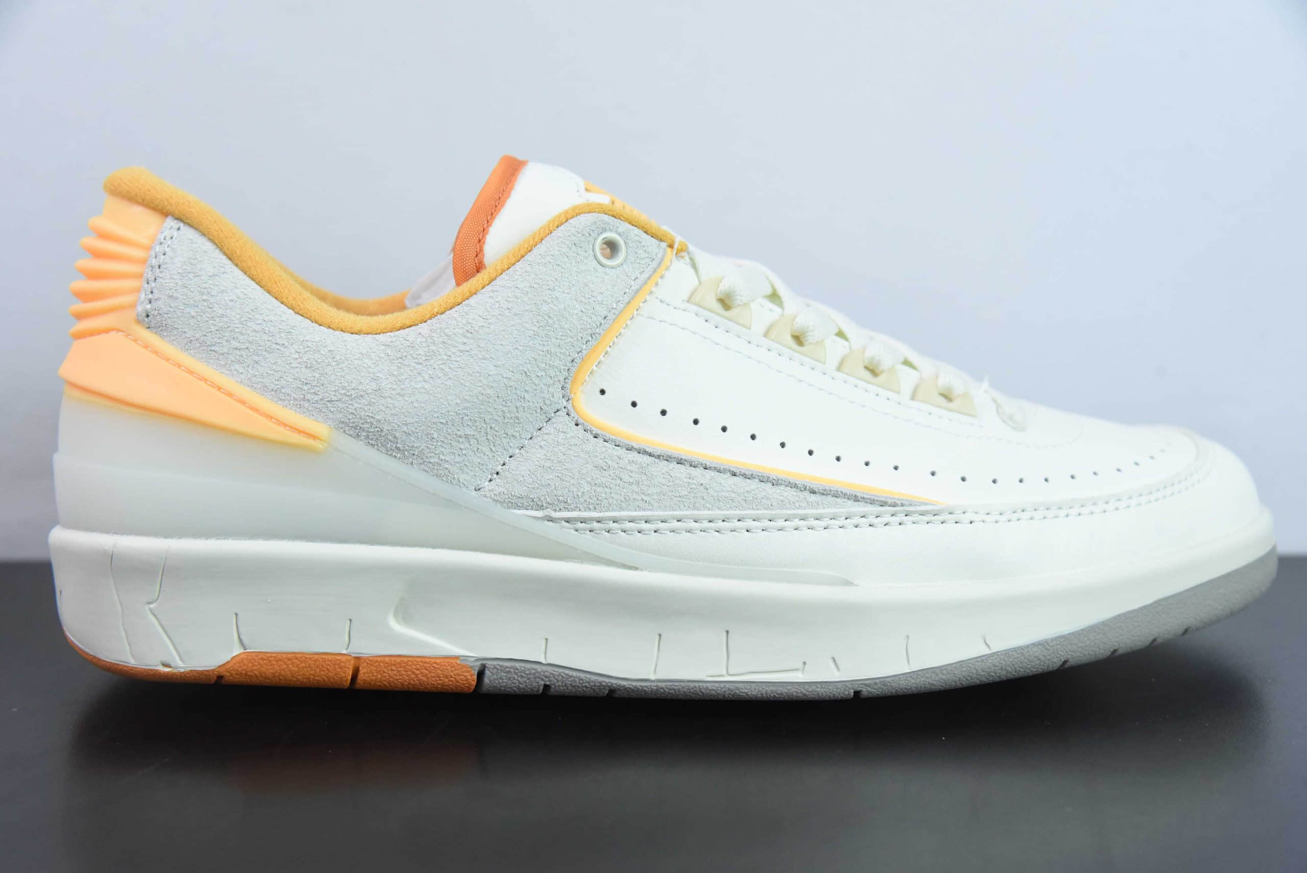 乔丹Air Jordan 2 Low Craft Melon Tint AJ2甜瓜复古文化篮球鞋纯原版本 货号：DV9956-118 