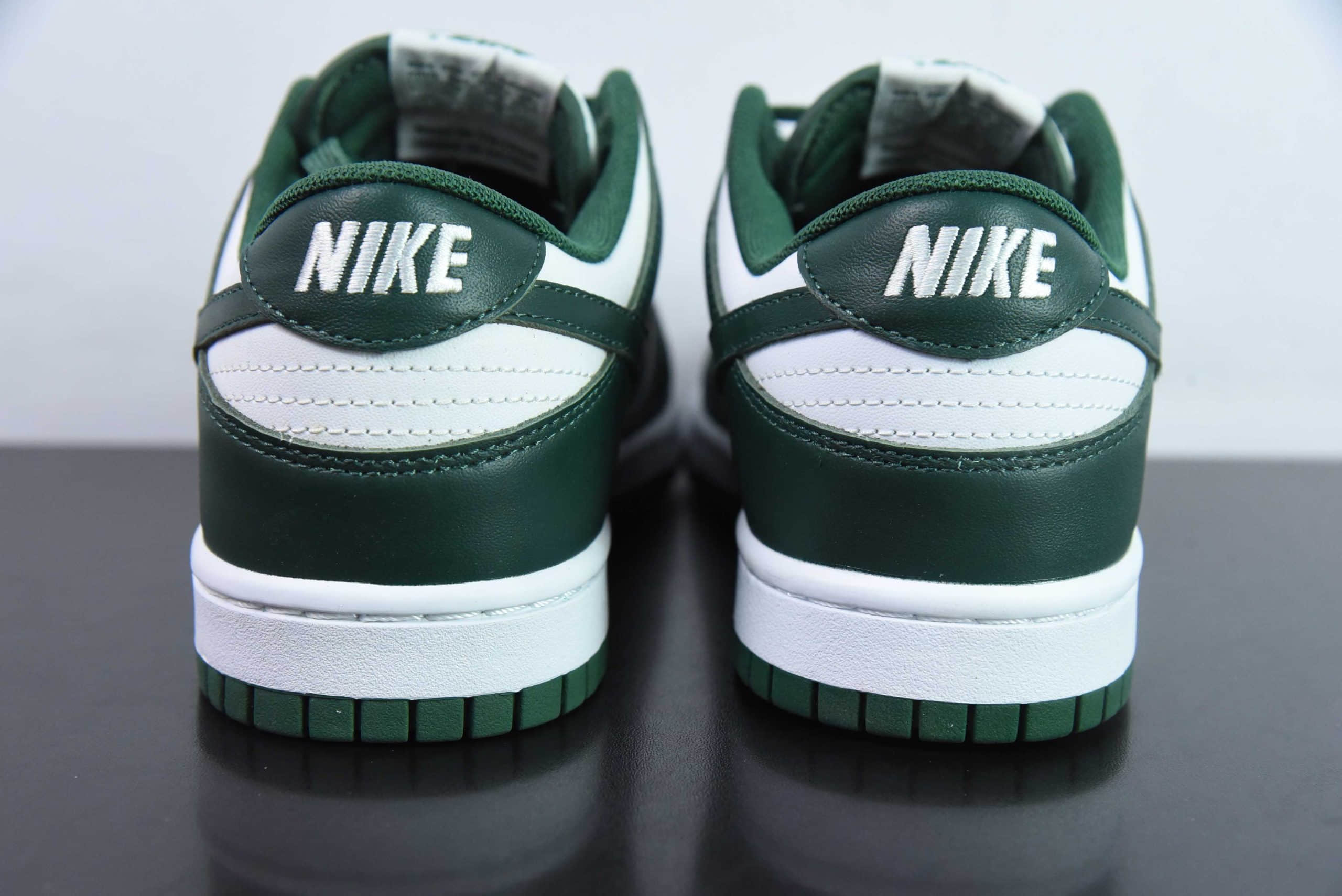 耐克Nike SB Low retro Varsity Green”白绿SB低帮休闲滑板鞋纯原版本 货号：DD1391-101