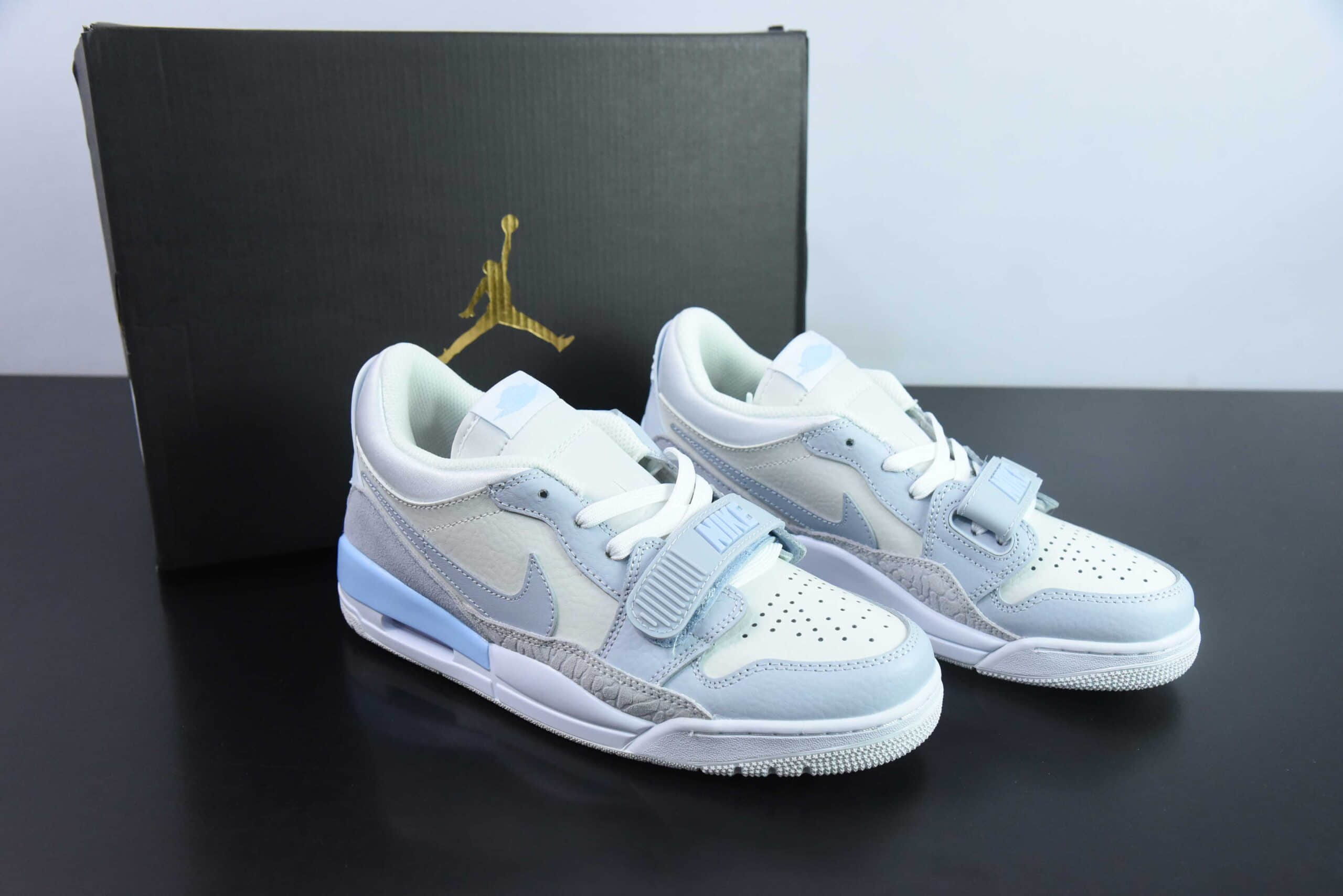 乔丹Air Jordan Legacy AJ312 Low 灰白蓝低帮复古文化篮球鞋纯原版本 货号：HQ1190-101 