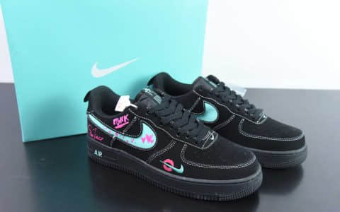 耐克Nike Air Force 1'07 Low “Flame Red Lips”烈焰红唇七夕限定空军一号低帮休闲板鞋纯原版本 货号：FB8971-005