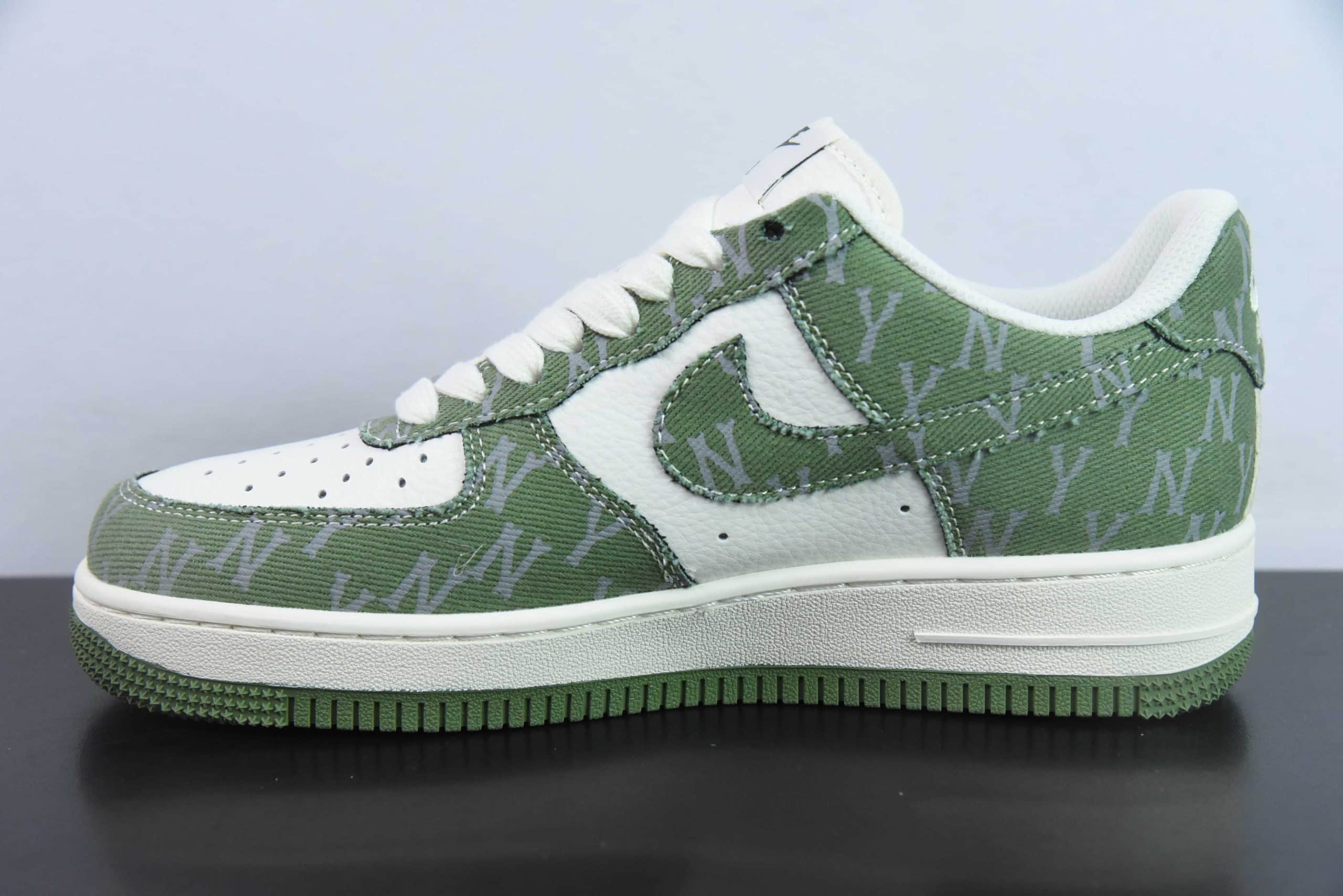 耐克NIke Air Force 1 '07 Low “LV联名荷叶绿”空军一号低帮运动休闲鞋纯原版本 货号：HD1968-029 