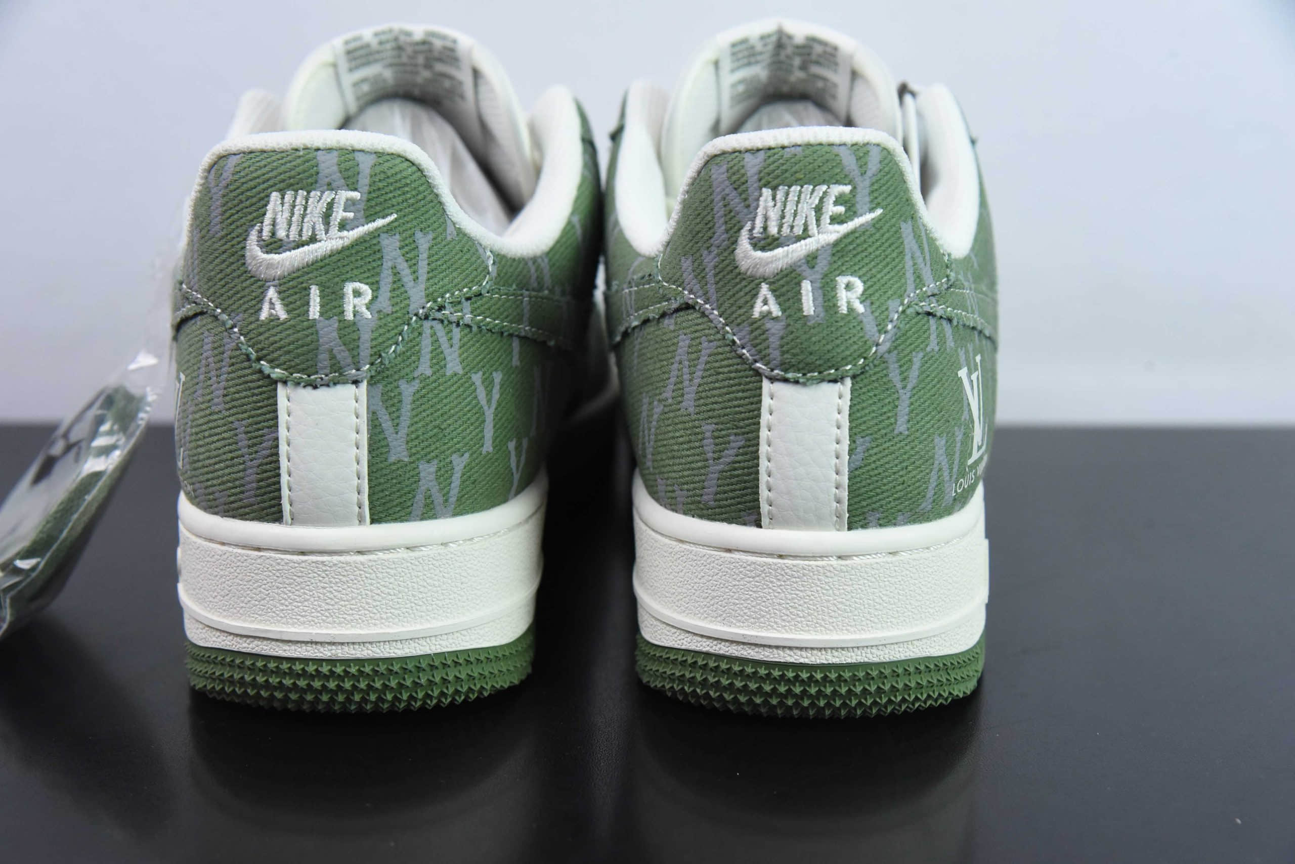 耐克NIke Air Force 1 '07 Low “LV联名荷叶绿”空军一号低帮运动休闲鞋纯原版本 货号：HD1968-029 