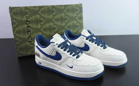 耐克NIke Air Force 1 '07 Low “古驰联名米蓝亚麻”空军一号低帮休闲板鞋纯原版本 货号：XZ3398-788