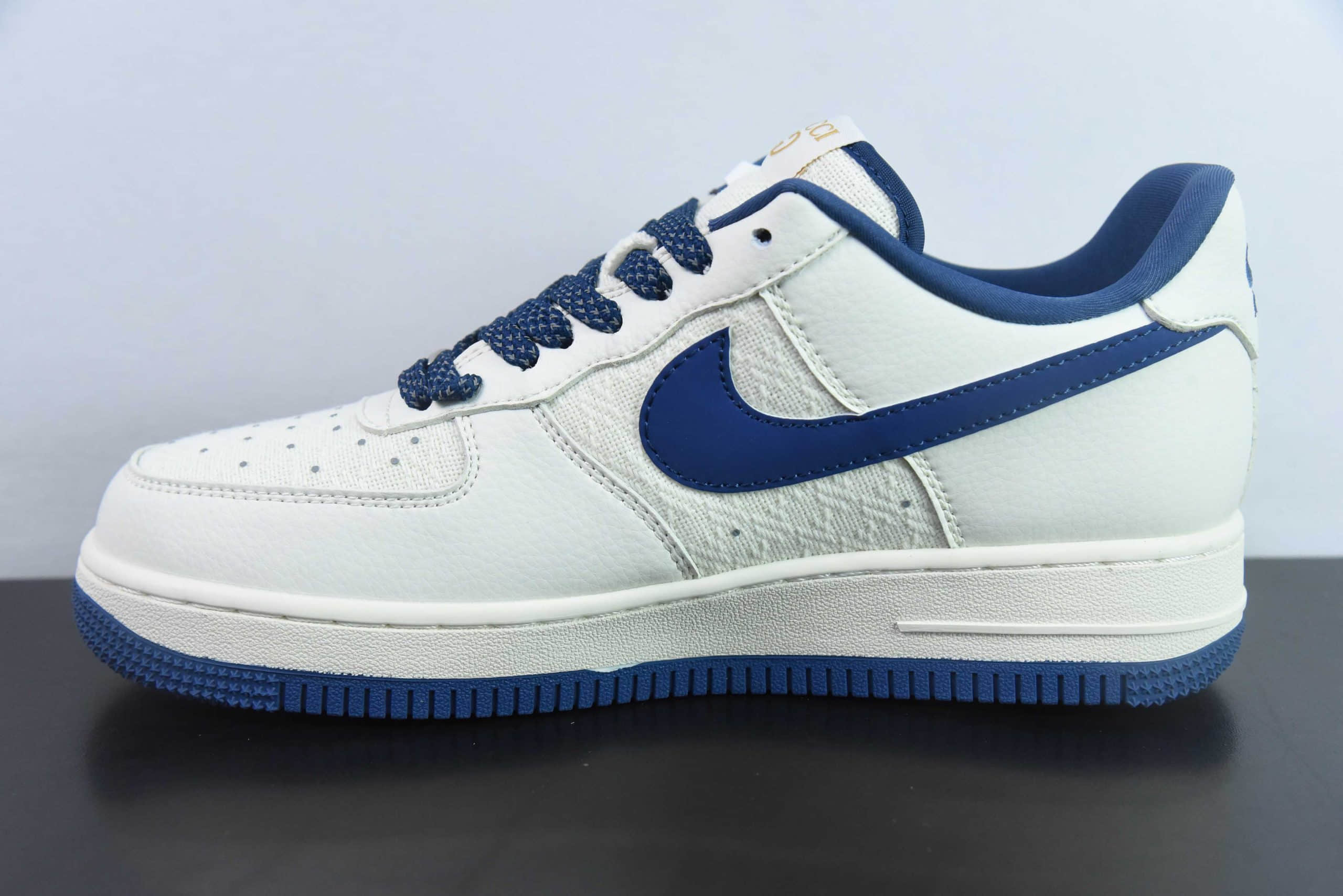 耐克NIke Air Force 1 '07 Low “古驰联名米蓝亚麻”空军一号低帮休闲板鞋纯原版本 货号：XZ3398-788