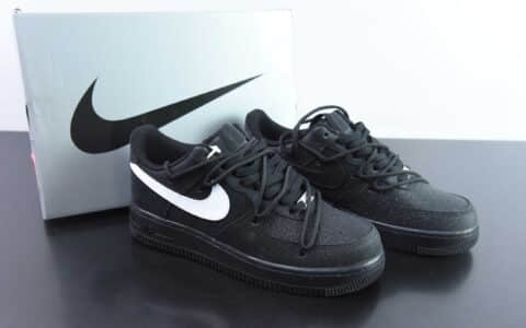 耐克Nike Air Force 1´07 Low 黑白满天星满钻空军一号低帮百搭休闲运动板鞋纯原版本 货号：ZH0316-032