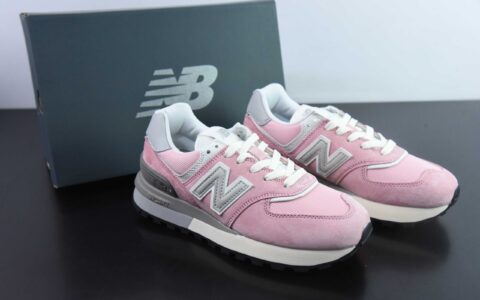 新百伦New Balance U574灰粉低帮复古休闲运动慢跑鞋纯原版本 货号：U574LGOP