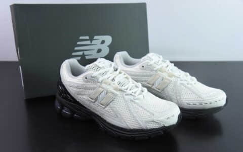 新百伦New Balance Comme Des Garcons Homme x New Balance CDG联名M1906系列白黑复古休闲跑步鞋纯原版本 货号：M1906RCO