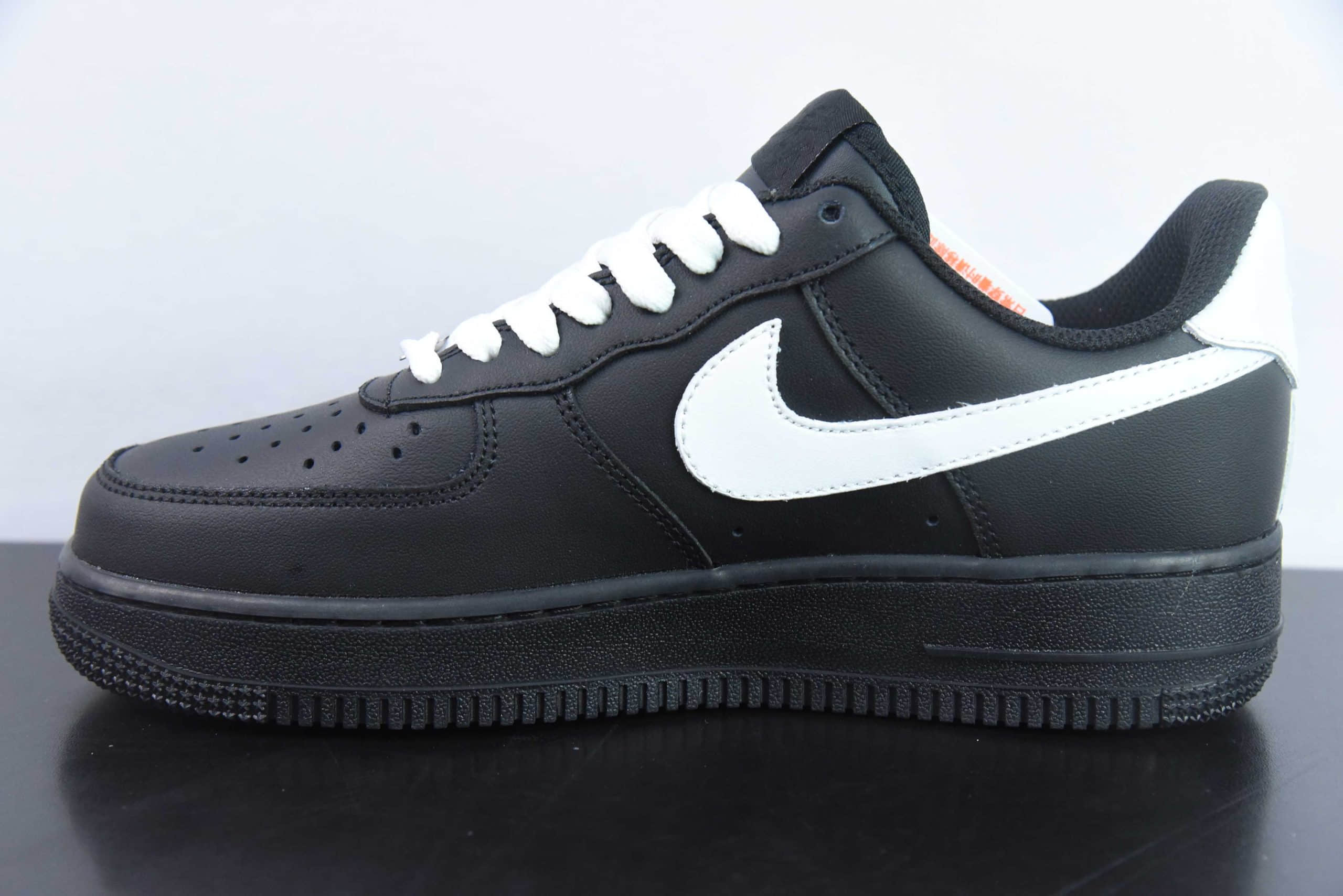 耐克Nike Air Force 1'07 Low 电玩主题黑白空军一号低帮休闲板鞋纯原版本 货号：CW2288-018