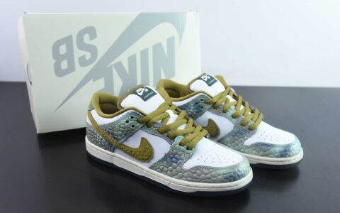 耐克Nike Alexis Sablone x NK SB Dunk Low AS联名款变色蜥蜴龙SB低帮休闲板鞋纯原版本 货号：HJ3386-300