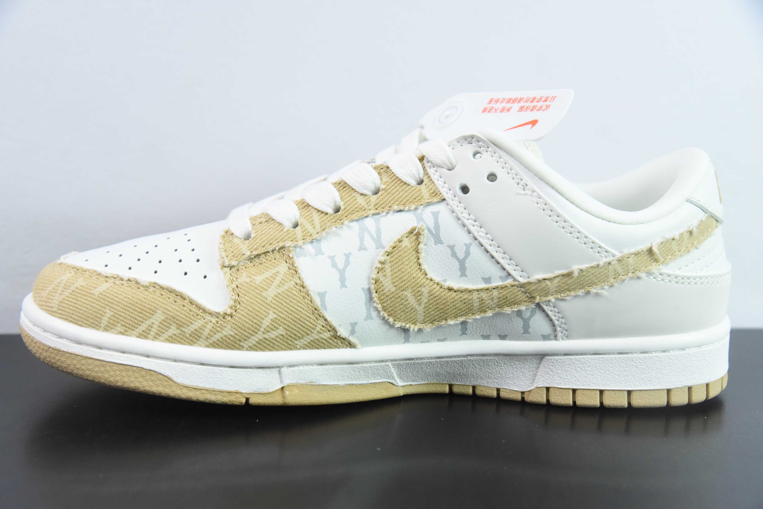 耐克Nike SB Dunk Low“MLB联名黄牛仔” 周年高端定制SB低帮休闲板鞋纯原版本 货号：DQ1098-346