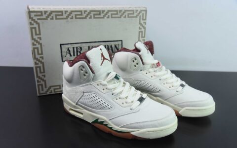 乔丹Air Jordan 5 El Grito AJ5乔5墨西哥独立日男子文化篮球鞋纯原版本 货号：HF8833-100