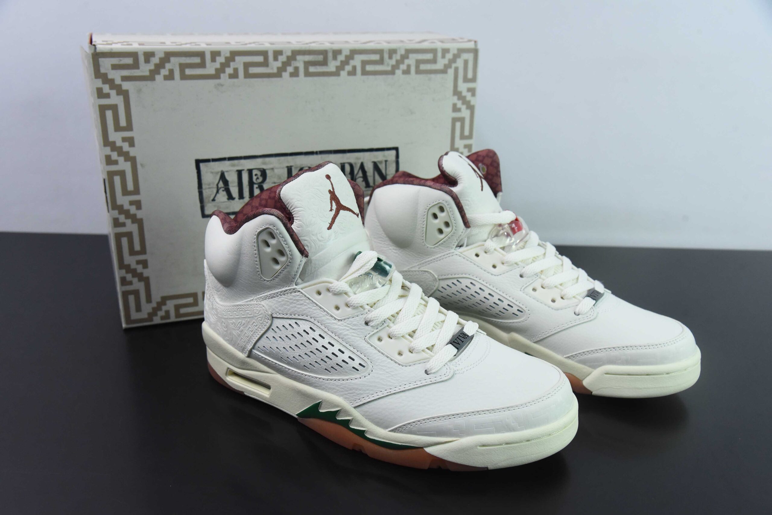 乔丹Air Jordan 5 El Grito AJ5乔5墨西哥独立日男子文化篮球鞋纯原版本 货号：HF8833-100 