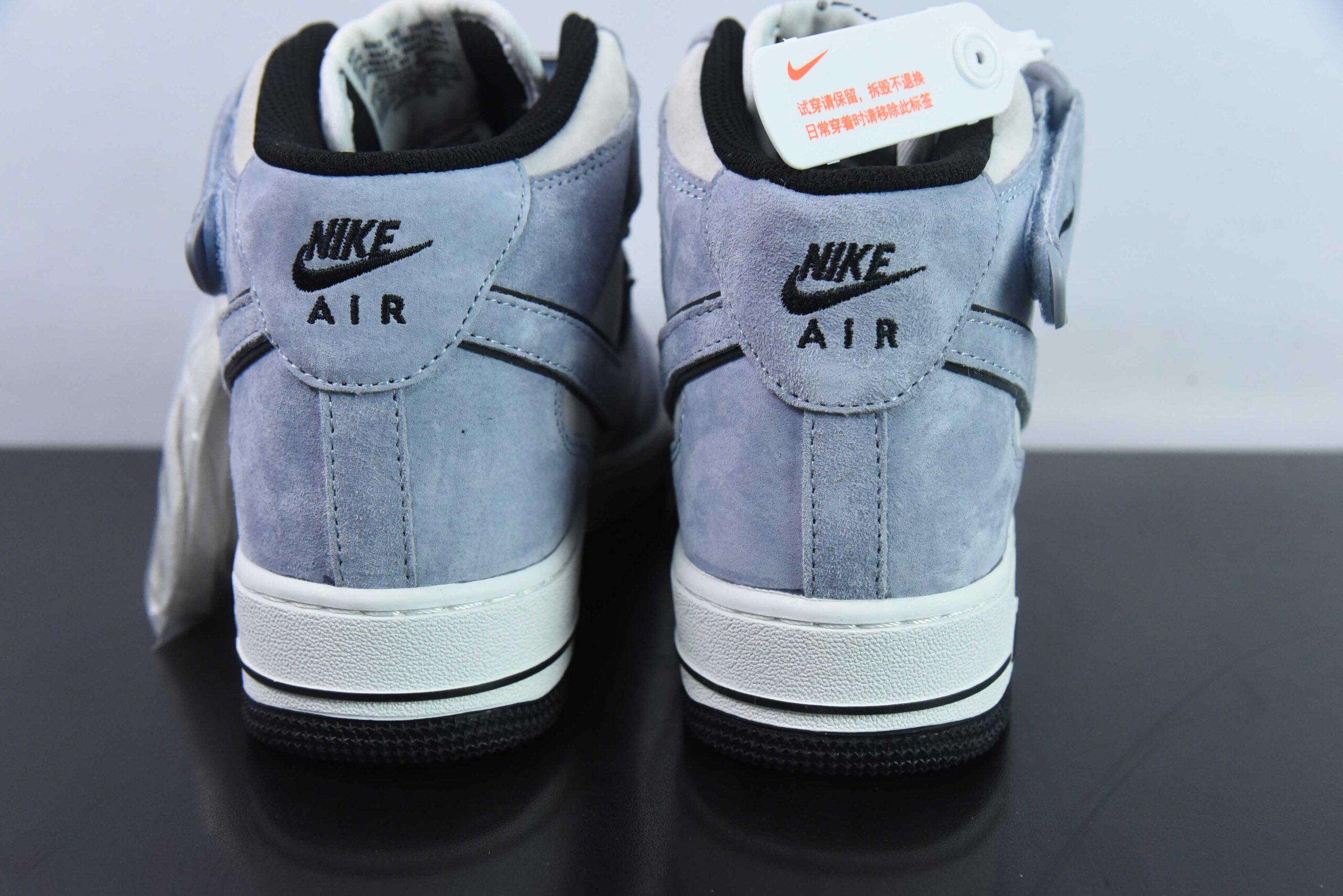 耐克Nike Air Force 1 Low ’07 大友克洋联名路飞浅蓝麂皮空军一号中帮休闲板鞋纯原版本 货号：CG9904-104