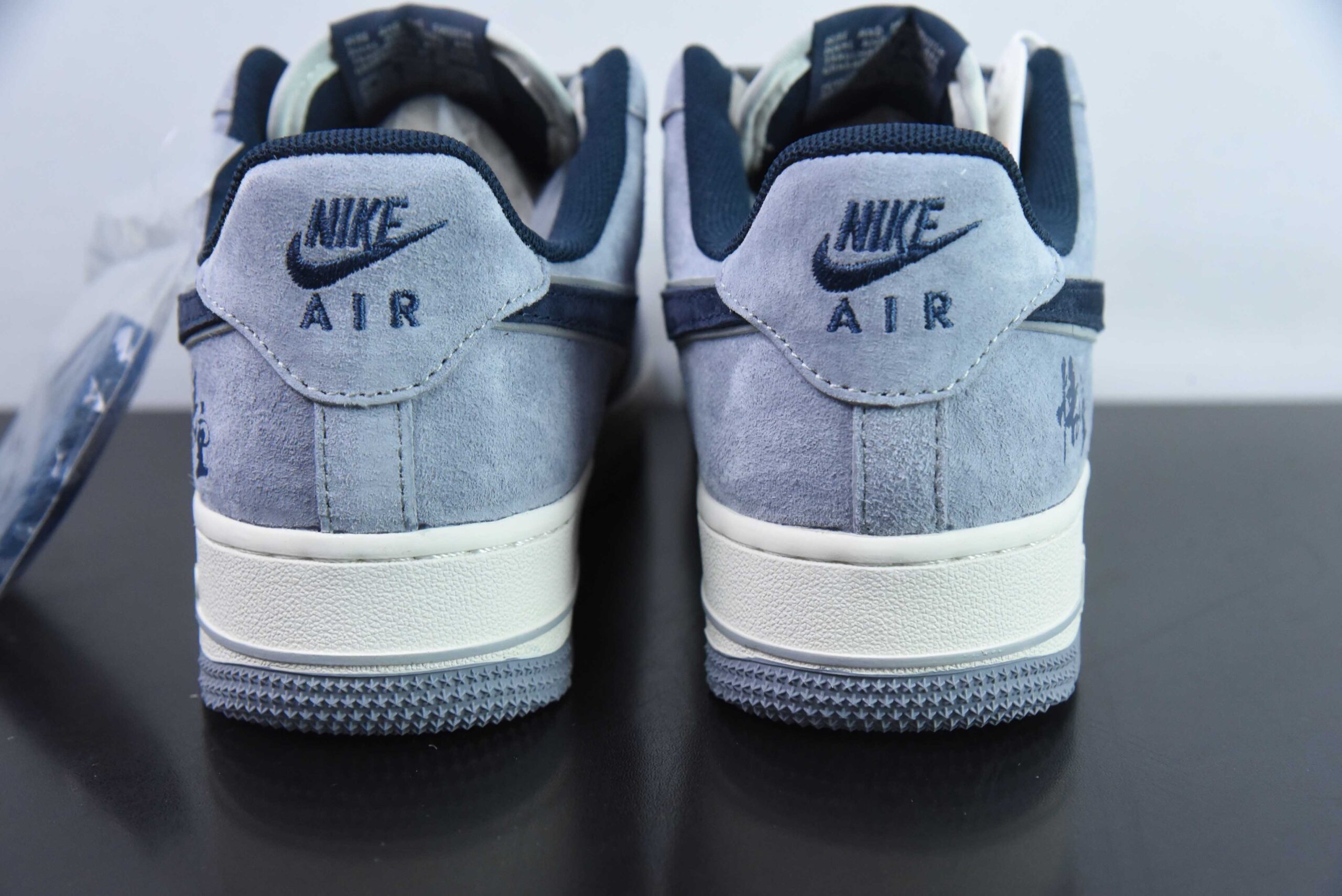 耐克Nike Air Force 1´07 Low黑神话白蓝悟空空军一号低帮百搭休闲运动板鞋纯原版本 货号：DM1688-806