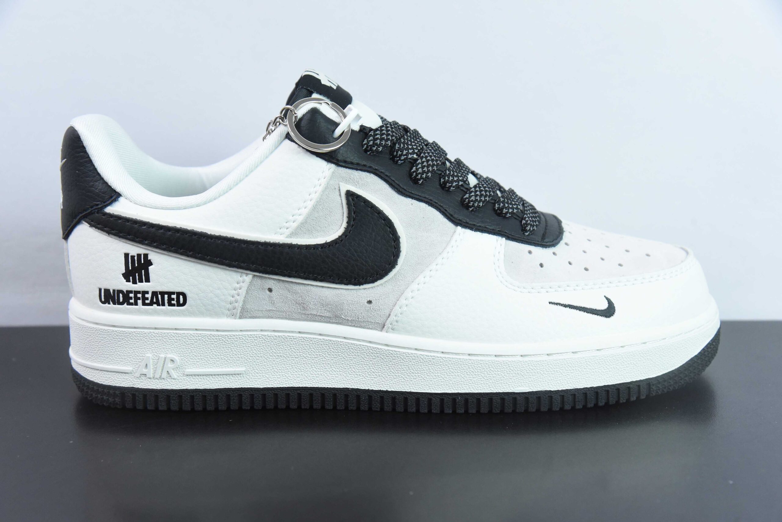 耐克Nike Air Force 1'07 Low UN联名猪八米黑空军一号低帮休闲板鞋纯原版本 货号：KK1988-003 