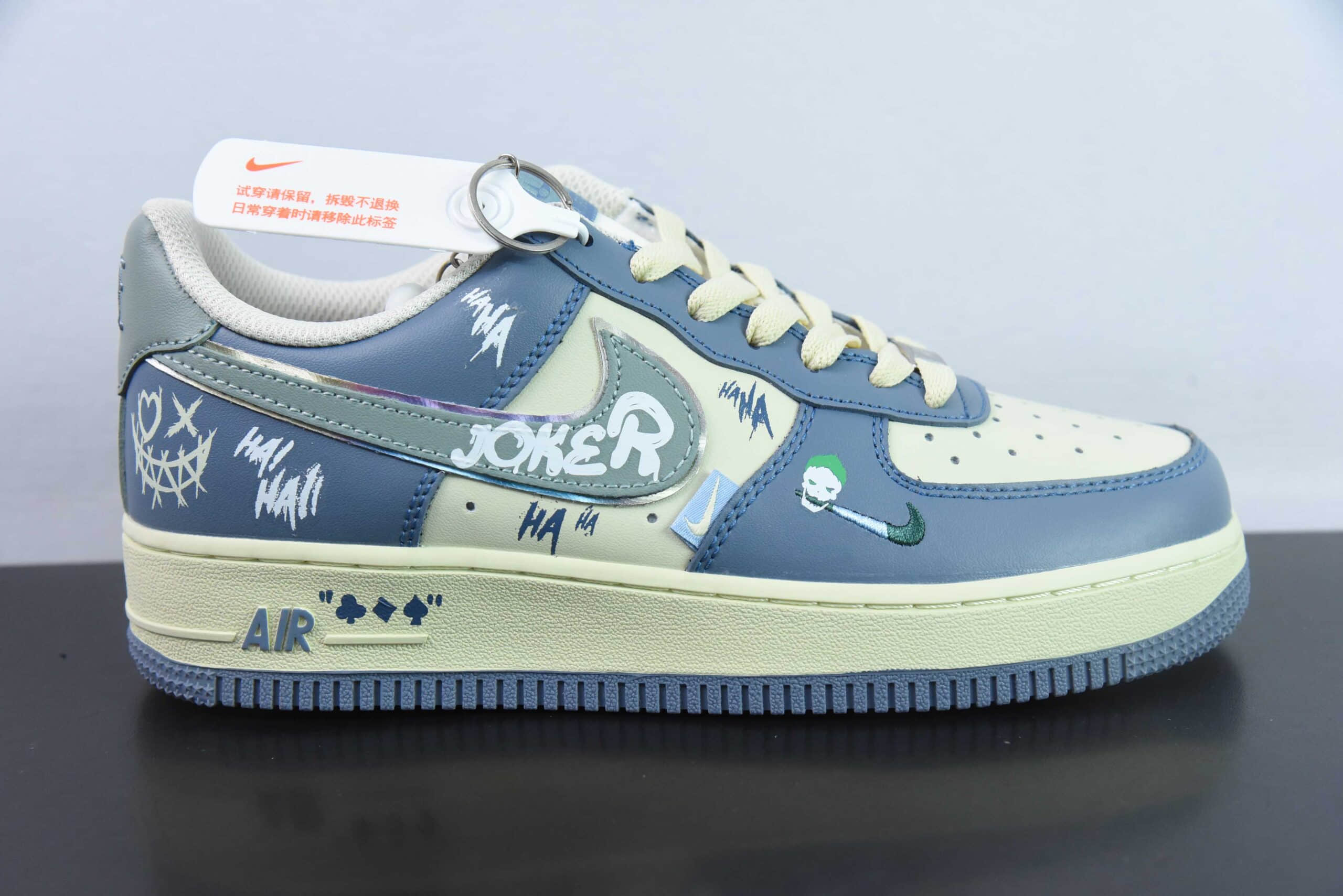 耐克Nike Air Force 1 Low 万圣节鬼火小丑空军一号低帮休闲板鞋纯原版本 货号：XL2321-333