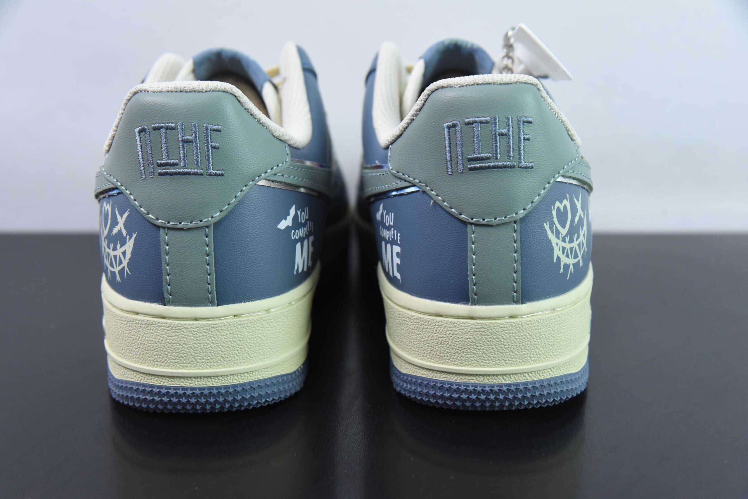 耐克Nike Air Force 1 Low 万圣节鬼火小丑空军一号低帮休闲板鞋纯原版本 货号：XL2321-333