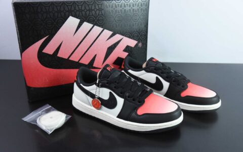 乔丹Air Jordan 1 Low AJ1乔1渐变中国红低帮文化休闲板鞋纯原版本 货号：HF8828-100