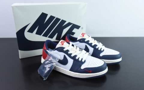 乔丹Air Jordan 1 Low OG Howard University AJ1乔1霍华德大学低帮文化休闲板鞋纯原版本 货号： HQ2993-100