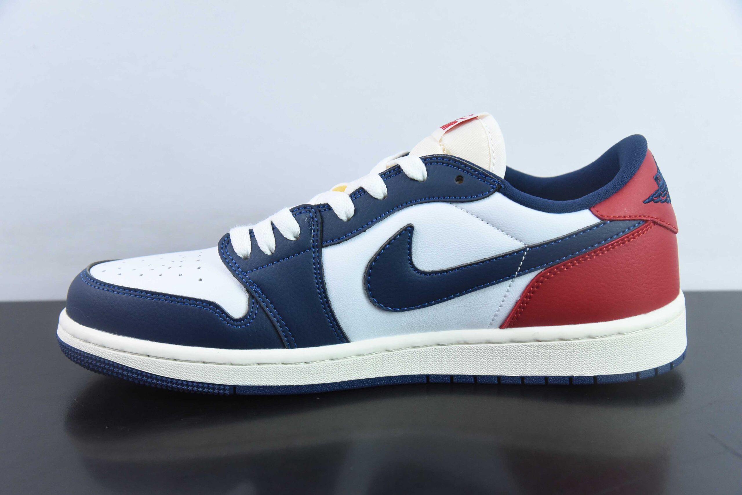 乔丹Air Jordan 1 Low OG Howard University AJ1乔1霍华德大学低帮文化休闲板鞋纯原版本 货号： HQ2993-100