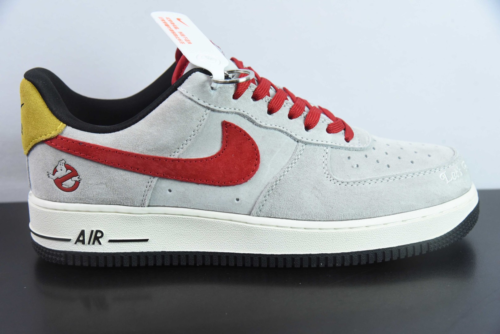 耐克Nike Air Force 1'07 Low 万圣节联名红灰猪八空军一号低帮休闲板鞋纯原版本 货号：KK1988-020 