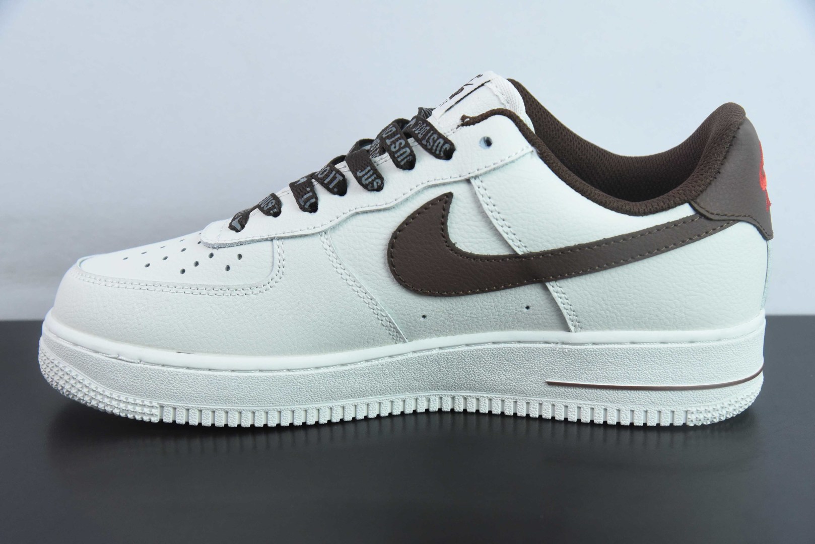 耐克NIke Air Force 1 '07 Low KENZO联名白棕小花空军一号低帮休闲板鞋纯原版本 货号：FC-918833