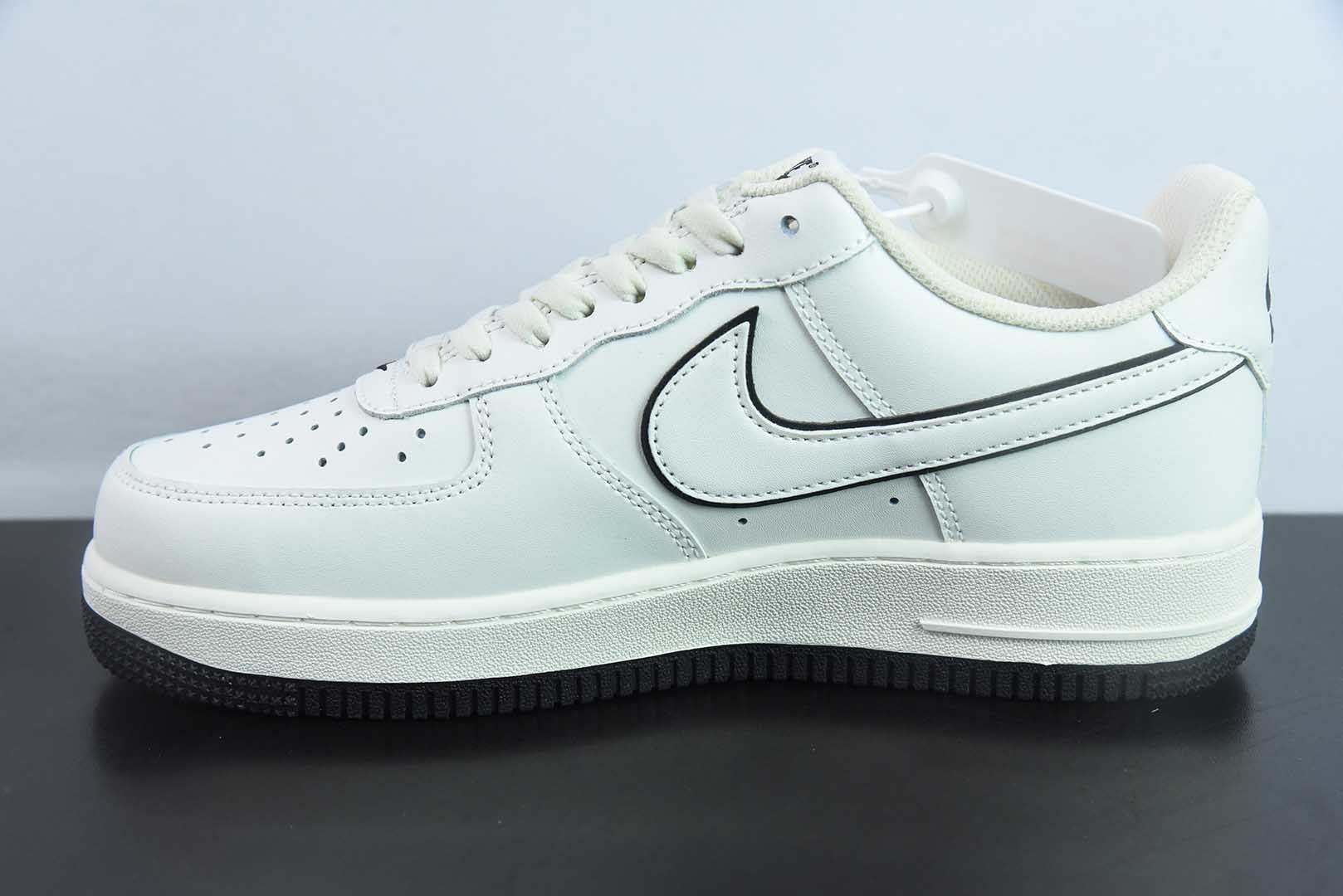 耐克Nike Air Force 1 Low '07 白黑低帮空军一号休闲板鞋纯原版本 货号：DZ2799-121