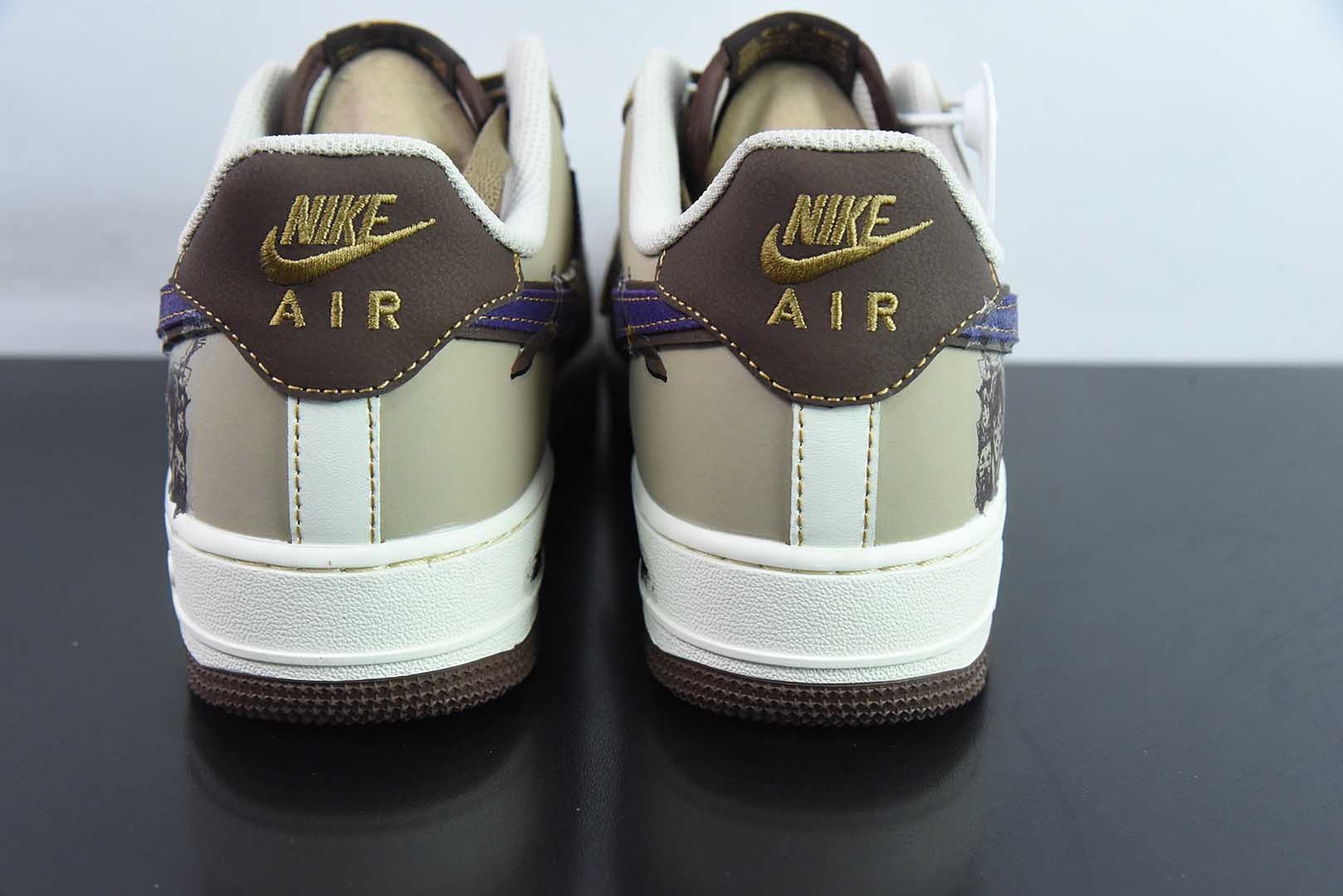 耐克Nike Air Force 1'07 Low Harry Potter 哈利波特漫画系列空军一号低帮休闲板鞋纯原版本 货号：LJ2288-111 