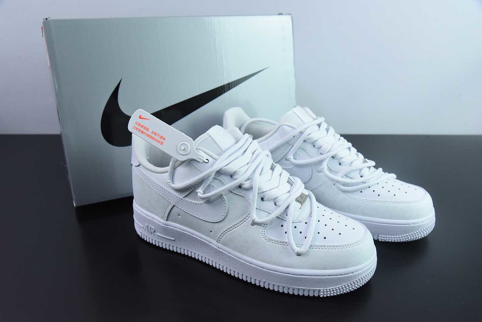 耐克Nike Air Force 1 Low’07 温变青花瓷中国风空军一号低帮休闲板鞋纯原版本 货号：ZH0316-055