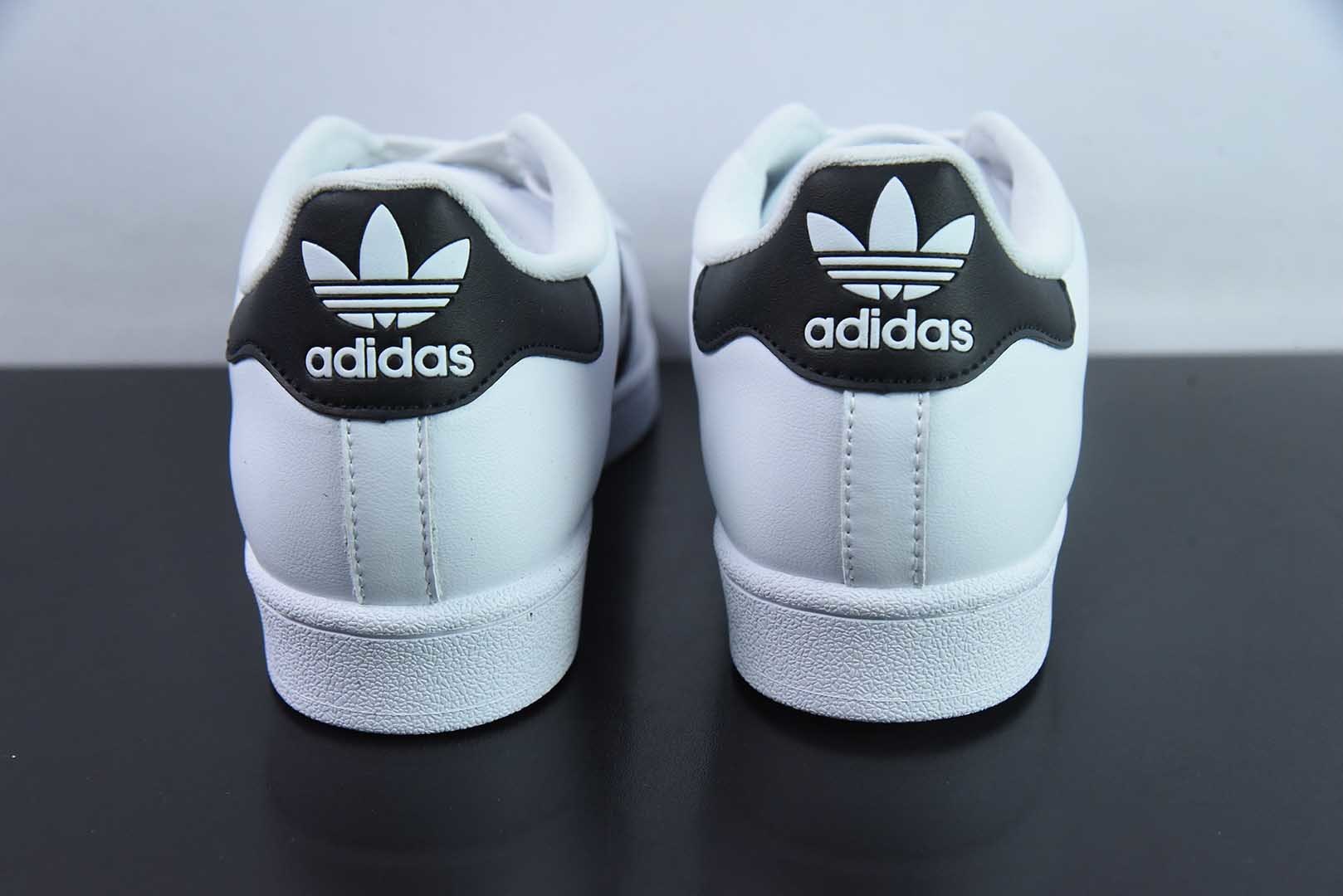 阿迪达斯Adidas Originals SuperstarⅡ贝壳头二代白黑复古低帮板鞋纯原版本 货号：IH8659